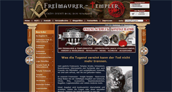 Desktop Screenshot of freimaurer-templer.de